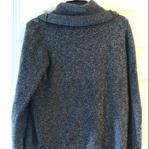 Dark Gray Women's Turtleneck Sweater